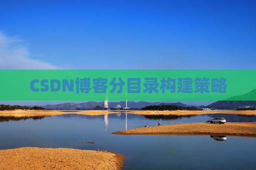 CSDN博客分目录构建策略